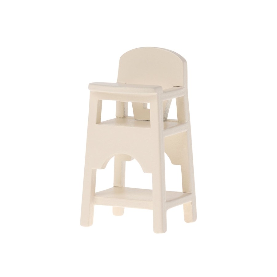 Baby & Child Maileg Dolls & Doll Accessories | Maileg High Chair, Mouse - Off White