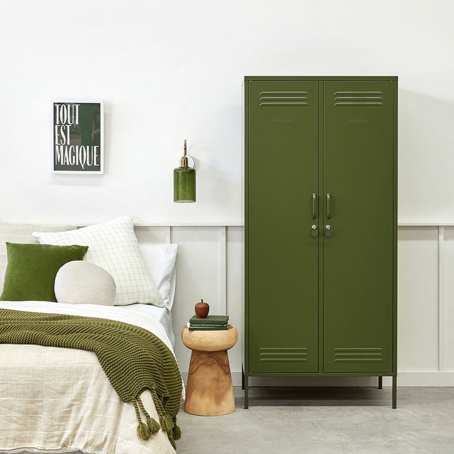 Home & Living Mustard Made Bedroom Storage | Mustard Made Twinny Locker Olive