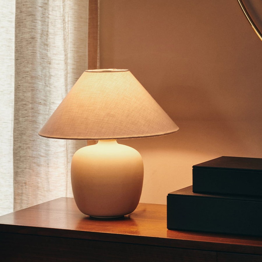 Home & Living Menu Table Lights | Menu Torso Table Lamp - Sand/Off White