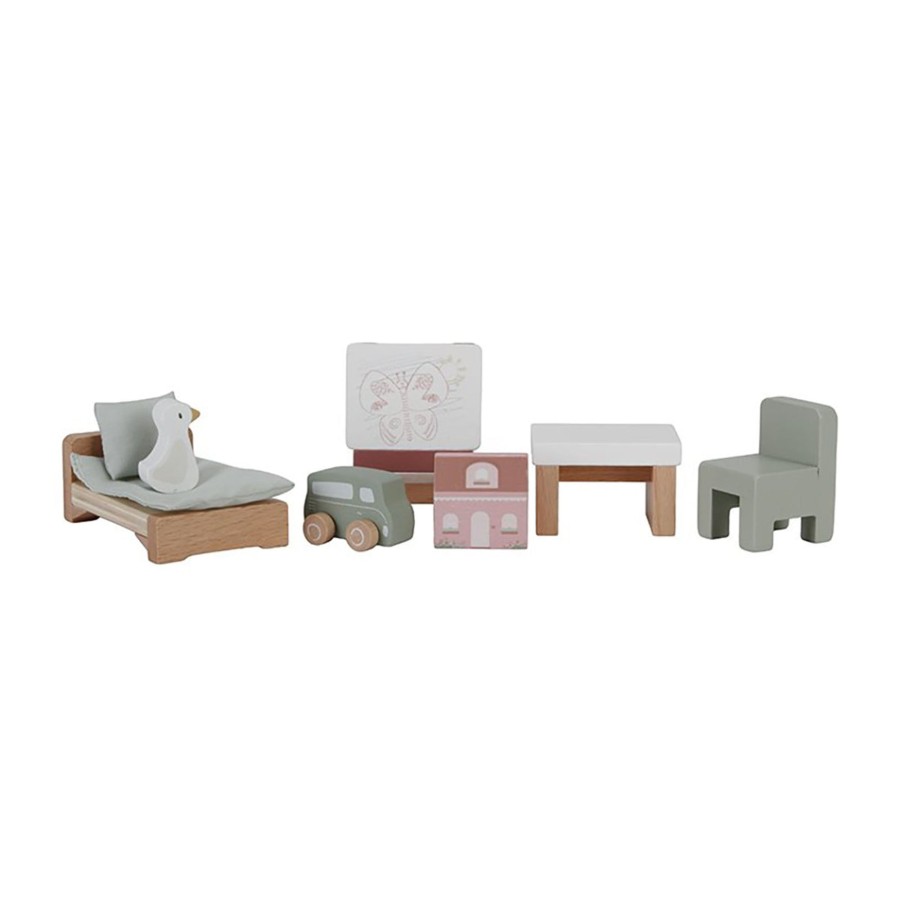 Gifts Little Dutch | Little Dutch Dollhouse Children'S Room Expansion Set Multi