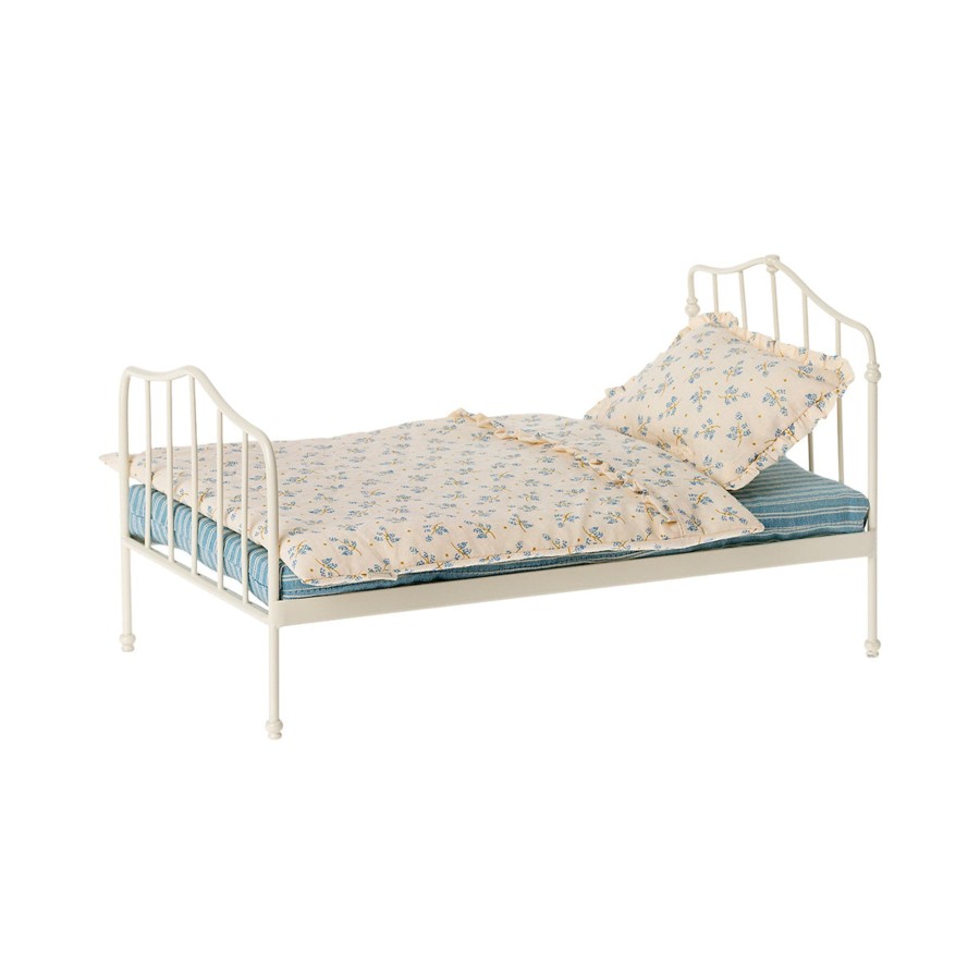 Gifts Maileg | Buy Maileg Vintage Bed Mini - Anthracite