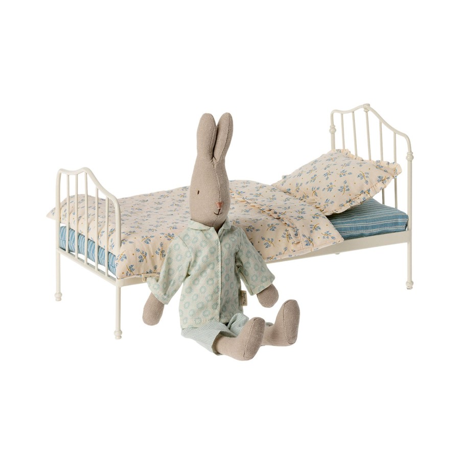 Gifts Maileg | Buy Maileg Vintage Bed Mini - Anthracite