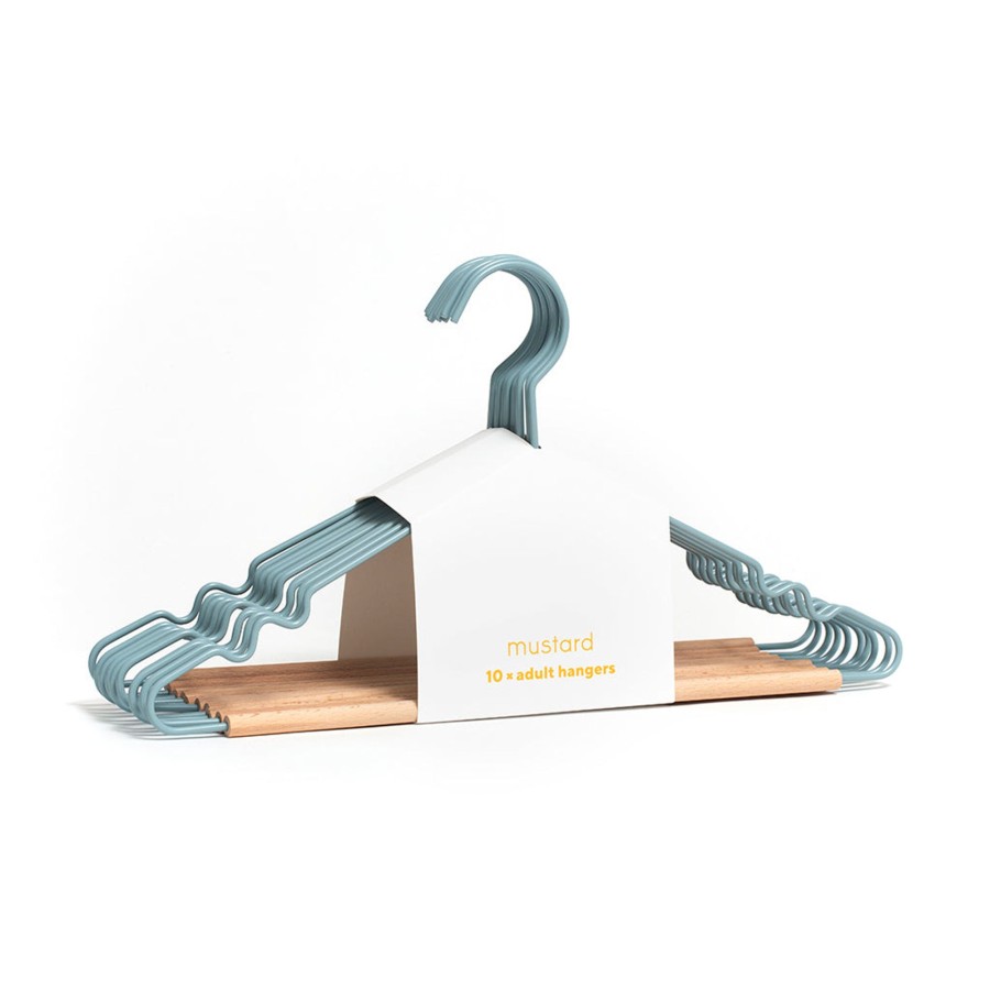 Home & Living Mustard Made Clothes Hangers | Mustard Made Adult Top Hangers Ocean