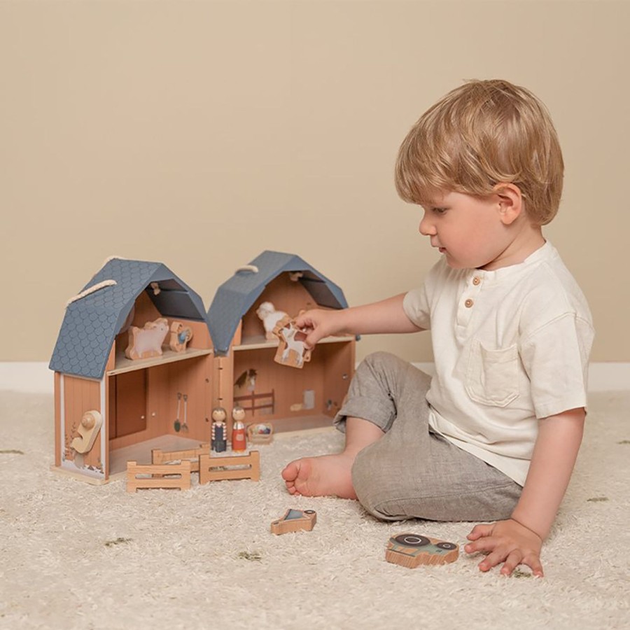 Gifts Little Dutch | Little Dutch Doll'S House - Little Farm Multi