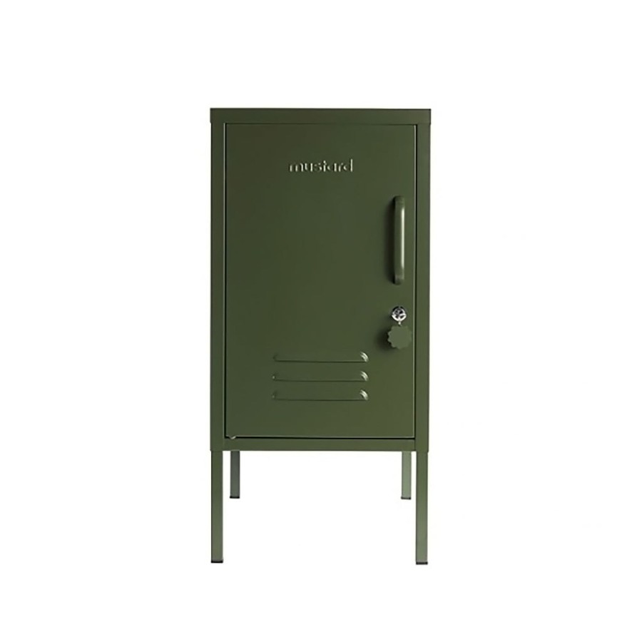 Home & Living Mustard Made Bathroom Storage | Mustard Made Shorty Locker - Olive - Left Opening