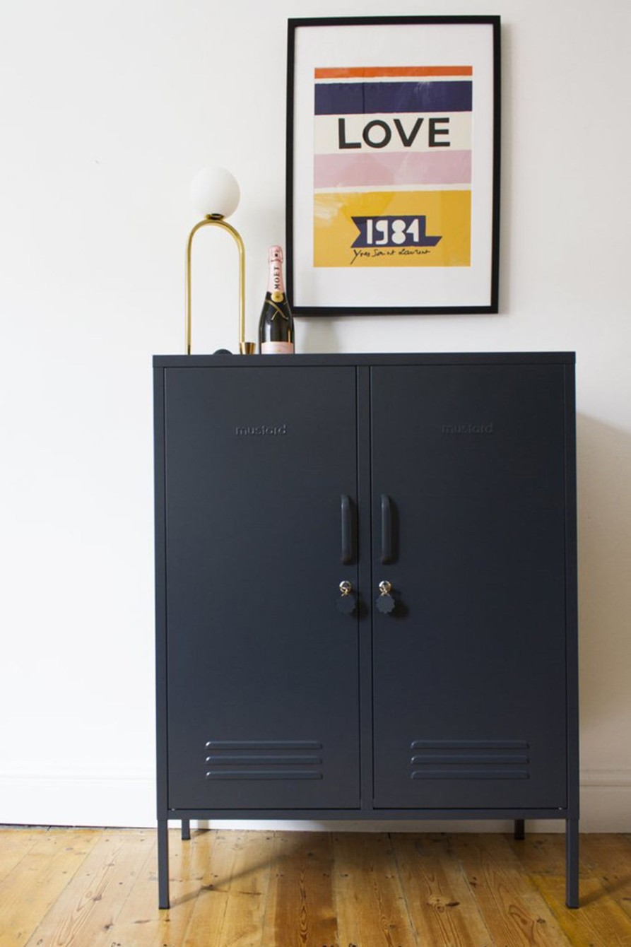 Home & Living Mustard Made Bedroom Storage | Mustard Made Midi Locker, Slate Colour