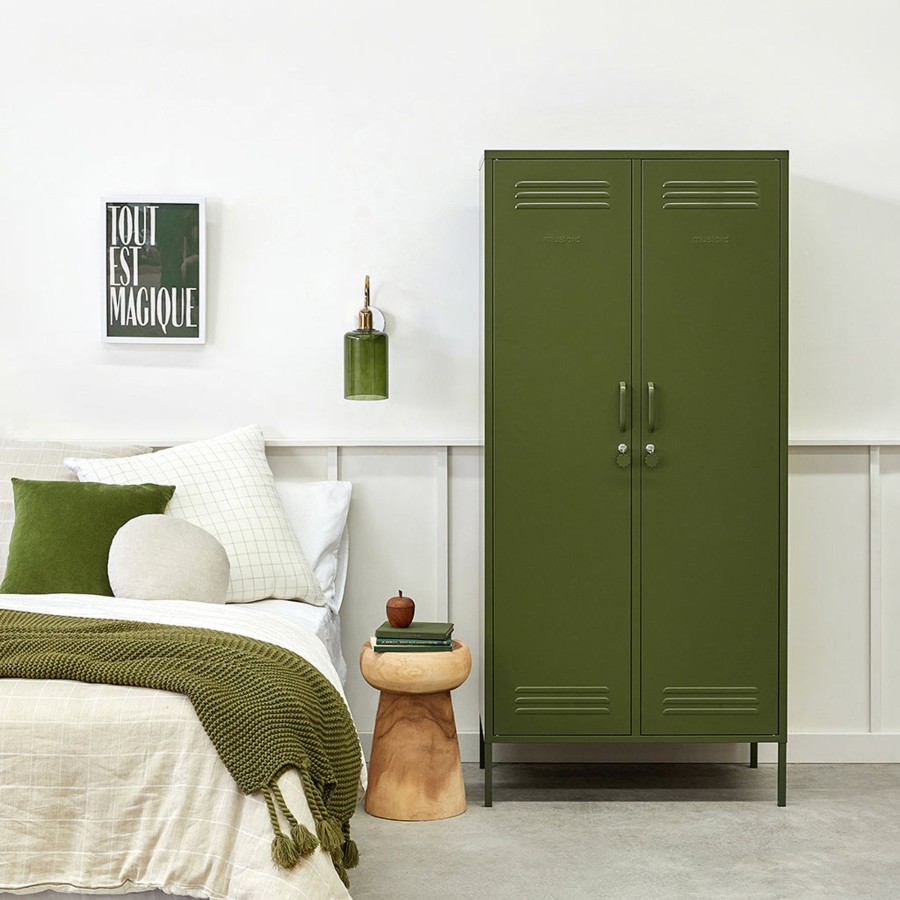 Home & Living Mustard Made Cabinets | Mustard Made Twinny Locker Olive