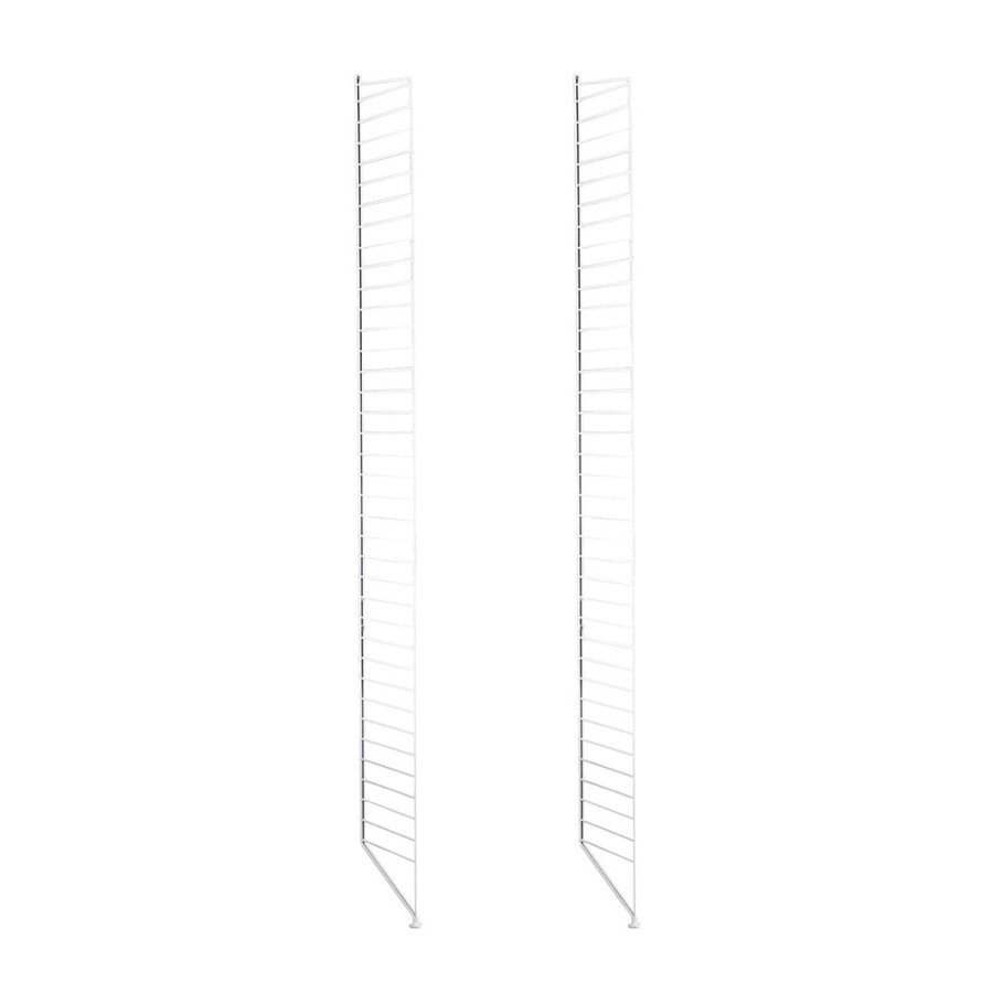 Home & Living String Furniture Bathroom Storage | String Shelving - Floor Panel 200 X 30 Cm - 2 Pack, White