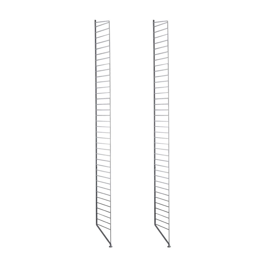 Home & Living String Furniture Bathroom Storage | String Shelving - Floor Panel 200 X 30 Cm - 2 Pack, White