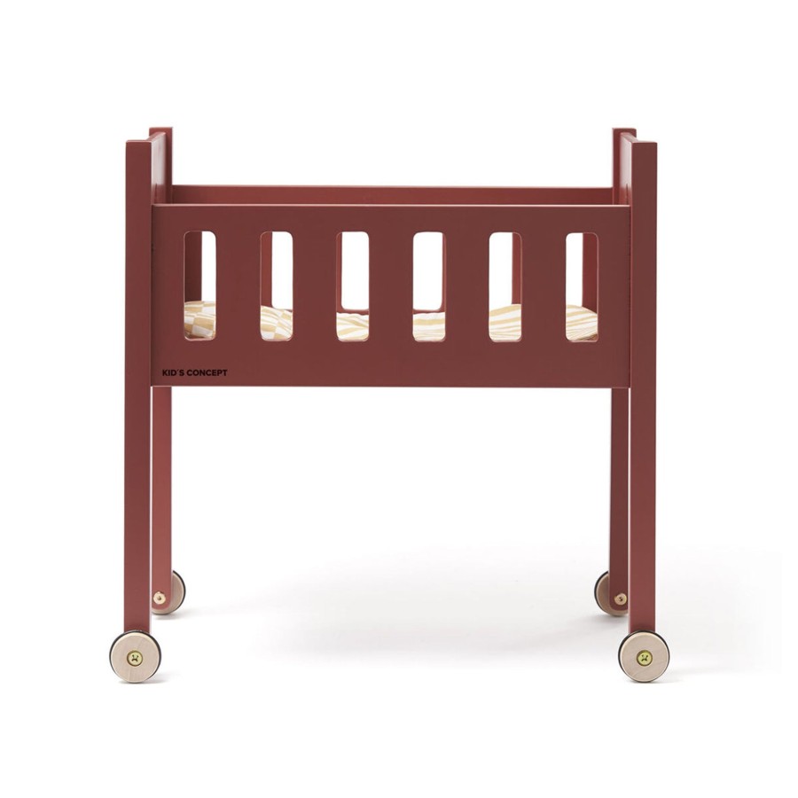 Gifts Kids Concept | Kids Concept Doll Bed Red