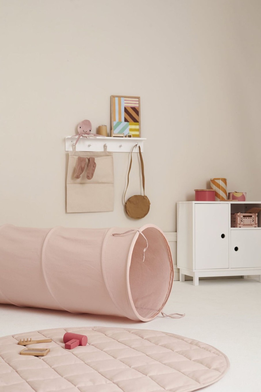 Gifts Kids Concept | Kids Concept Play Tunnel Light Pink