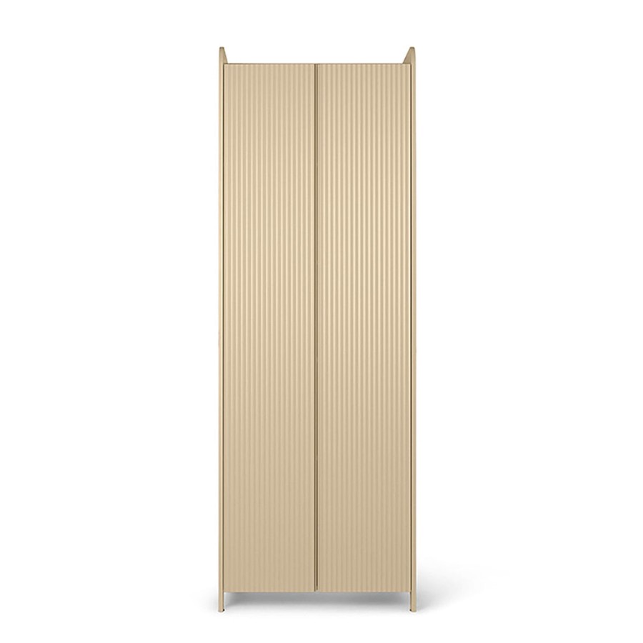 Home & Living Ferm Living Cabinets | Ferm Living Sill Cupboard Tall Cashmere