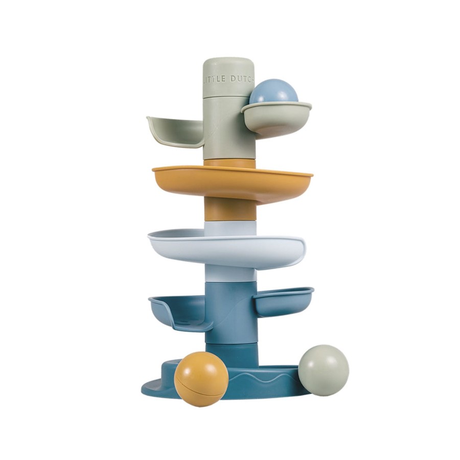 Gifts Little Dutch | Spiral Tower In From Little Dutch Toys Blue