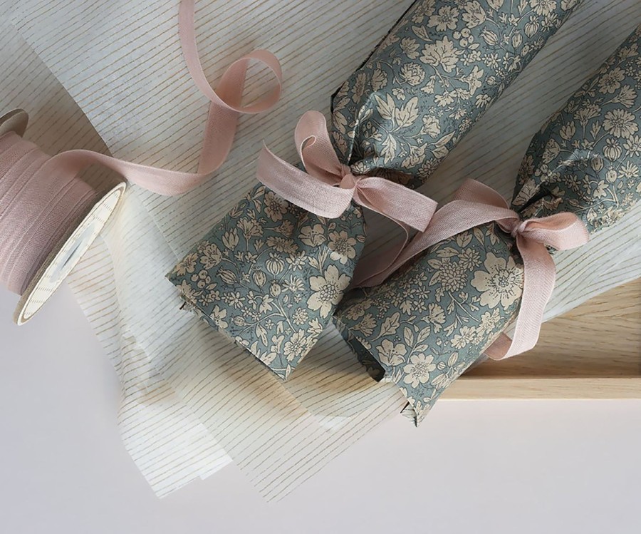 Gifts Maileg | Maileg Gift Wrap Roll - Blossom Blue