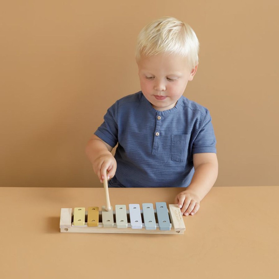 Baby & Child Little Dutch Wooden Toys | Little Dutch Xylophone - Pink Blue