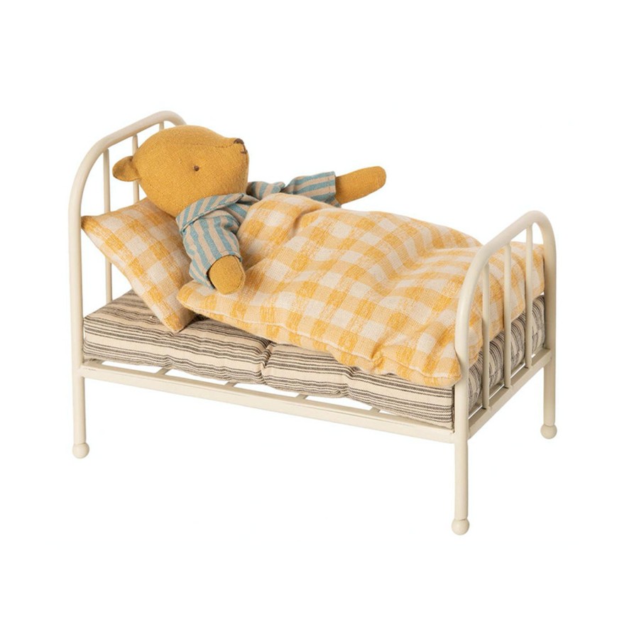 Gifts Maileg | Maileg Vintage Bed Teddy Junior