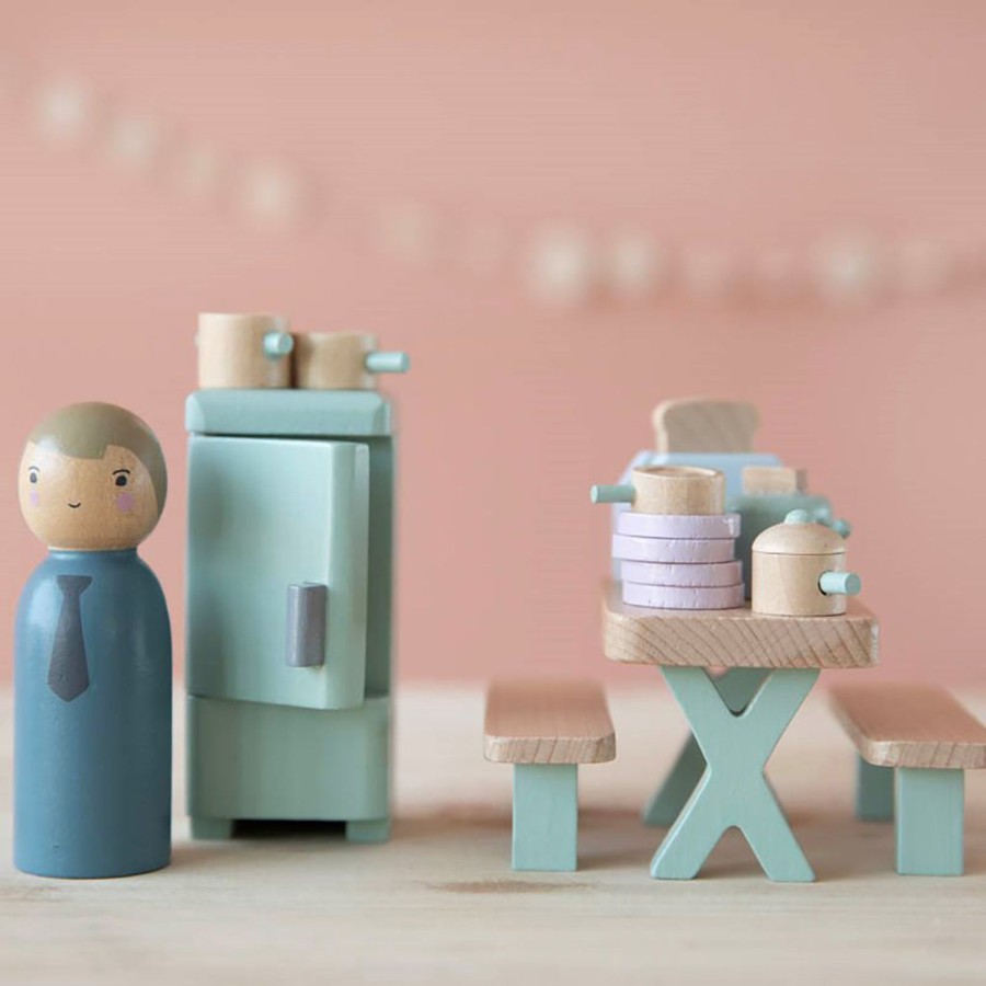 Baby & Child Little Dutch Dolls & Doll Accessories | Little Dutch Dolls House Kitchen Playset Multicolour