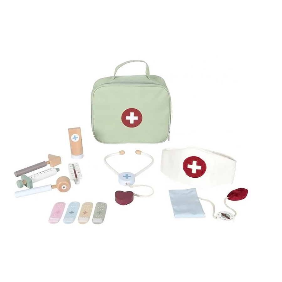 Gifts Little Dutch | Little Dutch Doctors Bag Playset Multi