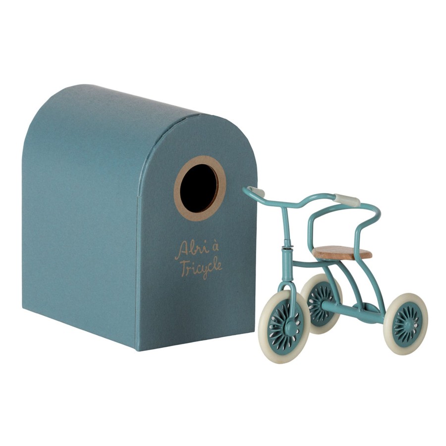 Gifts Maileg | Maileg Abri A Tricycle - Petrol Blue