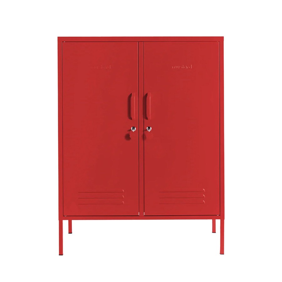 Home & Living Mustard Made Bathroom Storage | Mustard Made Midi Locker - Poppy Red