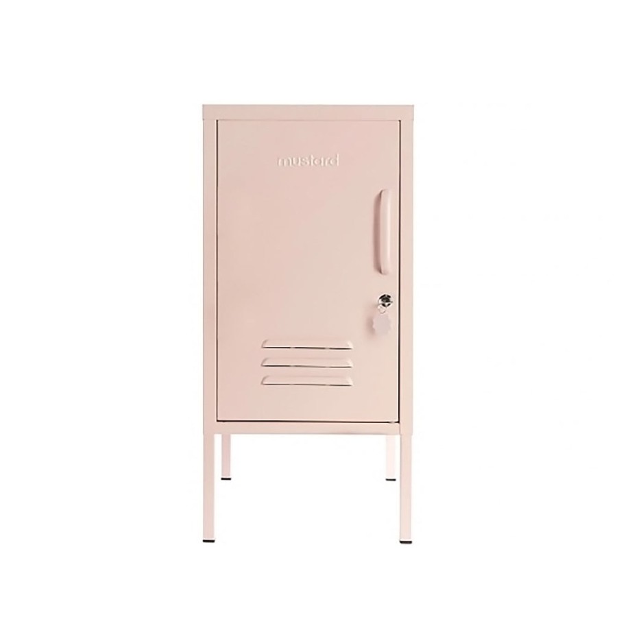 Home & Living Mustard Made Side Tables | Mustard Made Shorty Locker - Blush - Left Opening