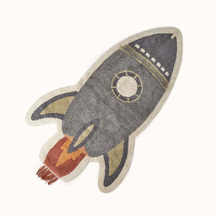 Gifts Little Dutch | Little Dutch Rocket Rug Blue