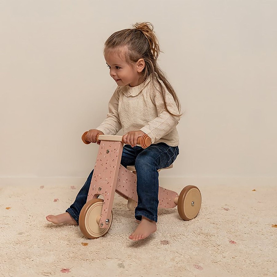 Gifts Little Dutch | Little Dutch Wooden Tricycle Pink